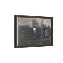Peasants (ca. 1881–1884) by Georges Seurat