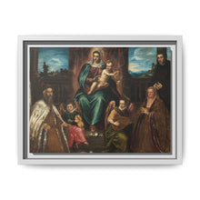 Doge Alvise Mocenigo and Family before the Madonna and Child (c. 1575) by Jacopo Tintoretto - NOMADEN ART GALLERY