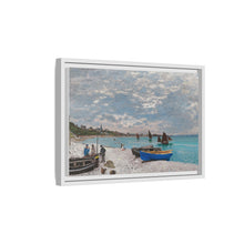 The Beach at Sainte-Adresse (1867) by Claude Monet - NOMADEN ART GALLERY