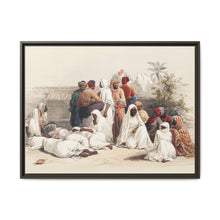 In the slave market at Cairo illustration by David Roberts (1796–1864)