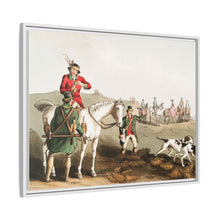 Illustration of hawking from The Costume of Yorkshire (1814) by George Walker