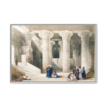 Temple of Egyptian illustration by David Roberts (1796–1864) - NOMADEN ART GALLERY