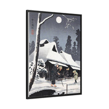 Moonlight on Snow (1936) print in high resolution by Hiroaki Takahashi