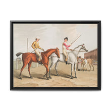 Illustration of jockies from The Costume of Yorkshire (1814) by George Walker - NOMADEN ART GALLERY