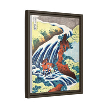 Hokusai's The Yoshitsune horse-washing falls at Yoshino, Izumi Province (1833–1834) - NOMADEN ART GALLERY