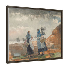 Three Fisher Girls, Tynemouth (1881) by Winslow Homer