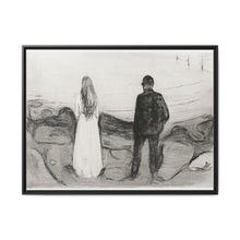 Two Human Beings. The Lonely Ones (1894) by Edvard Munch - NOMADEN ART GALLERY