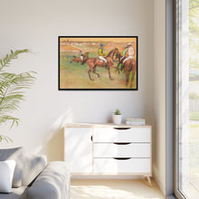 Caballos de carreras (ca. 1885-1888) de Edgar Degas 
