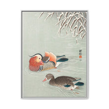 Mandarin ducks (1925 - 1936) by Ohara Koson