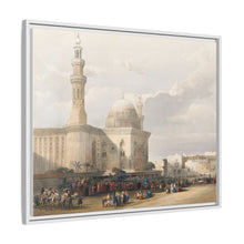 Mosque of Sultan Hassan from the Great Square of the Rumeyleh illustration by David Roberts (1796–1864)