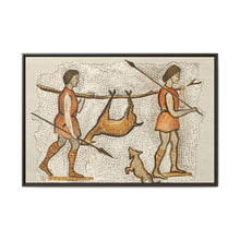 Hunter-Gatherer Mosaic: Vintage Encyclopaedia Art (1891) - NOMADEN ART GALLERY