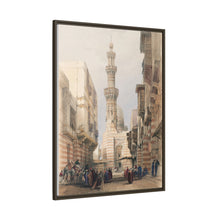 Bullack Cairo illustration by David Roberts (1796–1864) - Canvas Wall Art
