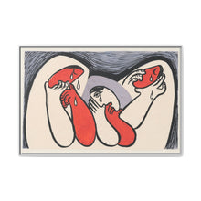 Crying women (1938), abstract painting by Mikulas Galanda - NOMADEN ART GALLERY