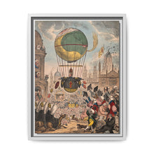 William Wyndham Grenville, Baron Grenville, dispensing Roman Catholic tracts from a balloon to the people of Oxford - NOMADEN ART GALLERY