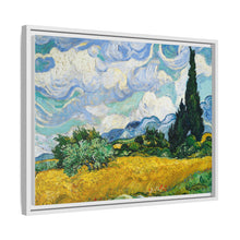 Vincent Van Gogh's Wheat Field with Cypresses (1889). Famous painting, original from the MET Museum - NOMADEN ART GALLERY