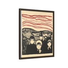 Edvard Munch's Anxiety (Angst) (1896) - NOMADEN ART GALLERY