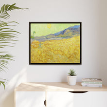 Van Gogh's Wheatfield with a reaper (1889) - NOMADEN ART GALLERY