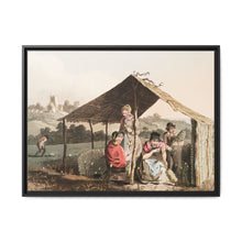 Illustration of teasel field from The Costume of Yorkshire (1814) by George Walker - NOMADEN ART GALLERY