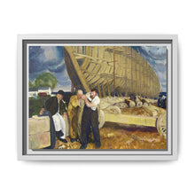 Builders of Ships (1916) by George Wesley Bellows - NOMADEN ART GALLERY