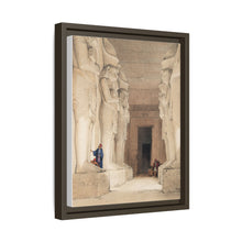 Excavated Temple of Gyrshe (Gerf Hussein) Nubia illustration by David Roberts (1796–1864)