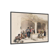 The coffee shop illustration by David Roberts (1796–1864)