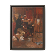 The Studio (1867) by Winslow Homer - NOMADEN ART GALLERY