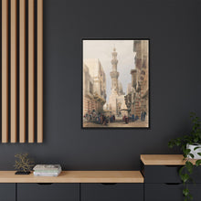 Bullack Cairo illustration by David Roberts (1796–1864) - Canvas Wall Art