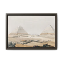 Pyramids of Geezeh (Giza) illustration by David Roberts (1796–1864) - NOMADEN ART GALLERY