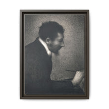 Aman-Jean, Portrait of Edmond Francois Aman-Jean (ca. 1882–1883) by by Georges Seurat - NOMADEN ART GALLERY