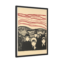 Edvard Munch's Anxiety (Angst) (1896) - NOMADEN ART GALLERY