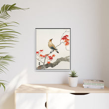 Japanese plague bird on maple (1900 - 1936) by Ohara Koson