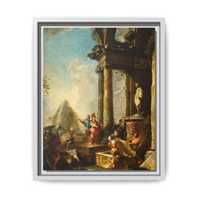 Alexander the Great at the Tomb of Achilles (ca. 1718-1719 (Baroque) by Giovanni Paolo Panini - NOMADEN ART GALLERY