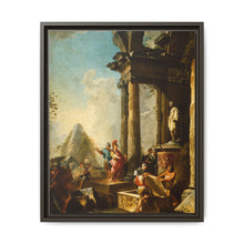 Alexander the Great at the Tomb of Achilles (ca. 1718-1719 (Baroque) by Giovanni Paolo Panini - NOMADEN ART GALLERY