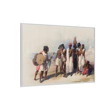 Group of Nubians (Wady Kardasey) illustration by David Roberts (1796–1864)