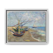 Vincent van Gogh's Fishing Boats on the Beach at Saintes-Maries (1888) - NOMADEN ART GALLERY