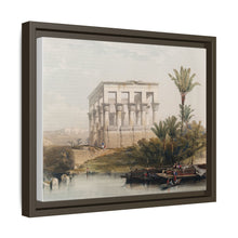 The hypaethral temple at Philae called the Bed of Pharaoh illustration by David Roberts (1796–1864)