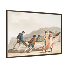 Illustration of fishermen from The Costume of Yorkshire (1814) by George Walker