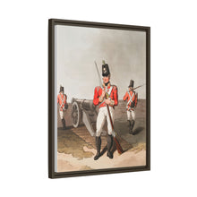 Illustration of East York militia from The Costume of Yorkshire (1814) by George Walker
