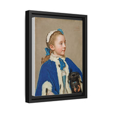 Portrait of Maria Frederike van Reede-Athlone at Seven Years of Age by Jean Etienne Liotard - NOMADEN ART GALLERY