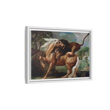 A Lion Attacking a Horse (1762) by George Stubbs.