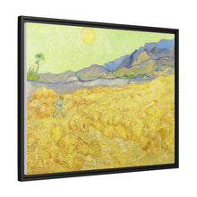 Van Gogh's Wheatfield with a reaper (1889) - NOMADEN ART GALLERY