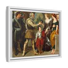 Henri IV Conferring the Regency upon Marie de' Medici (after Rubens) by Eugène Delacroix