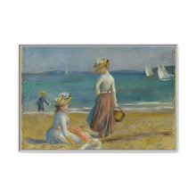 Figures on the Beach (1890) by Pierre-Auguste Renoir - NOMADEN ART GALLERY