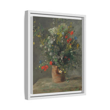 Flores en un jarrón (c. 1866), cuadro de alta resolución de Pierre-Auguste Renoir 