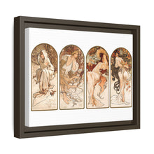 Alphonse Maria Mucha's The Seasons (1897). Famous Art Nouveau artwork