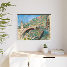 Claude Monet's Bridge at Dolceacqua (1884) - NOMADEN ART GALLERY