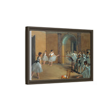 Edgar Degas's The Dance Foyer at the Opera on the rue Le Peletier (1872)