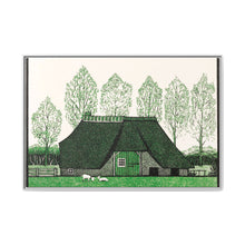 Farmhouse with thatched roof (1919) by Julie de Graag - NOMADEN ART GALLERY