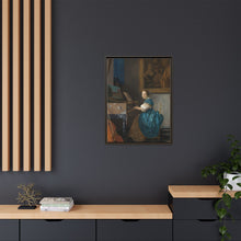 La joven sentada ante un virginal, de Johannes Vermeer (ca. 1670-1672) 