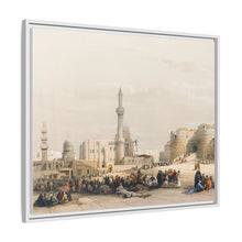 The entrance to the Citadel of Cairo illustration by David Roberts (1796–1864)